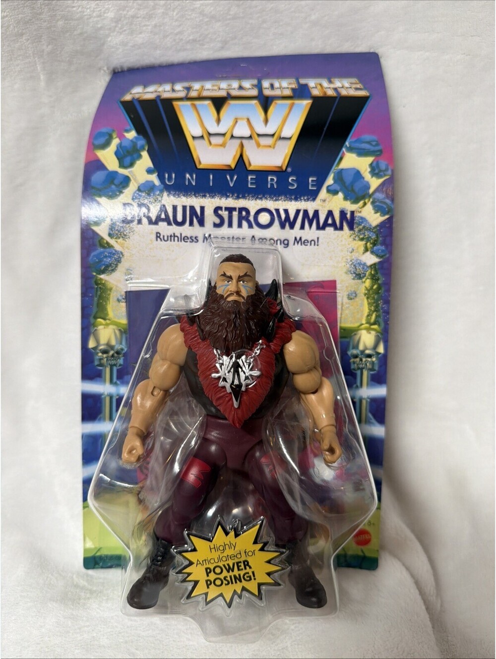 Mattel Braun Strowman Masters of The WWE Universe 2020 Action Figure